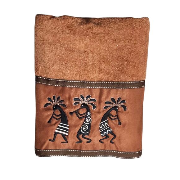 AVANTI KOKOPELLI BATH Towels LOT OF 3 Hand Towel( 1) & Towel Sheet (2) - Picture 6 of 6